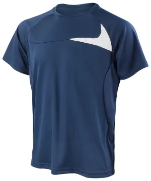 Navy/White - Spiro dash training shirt