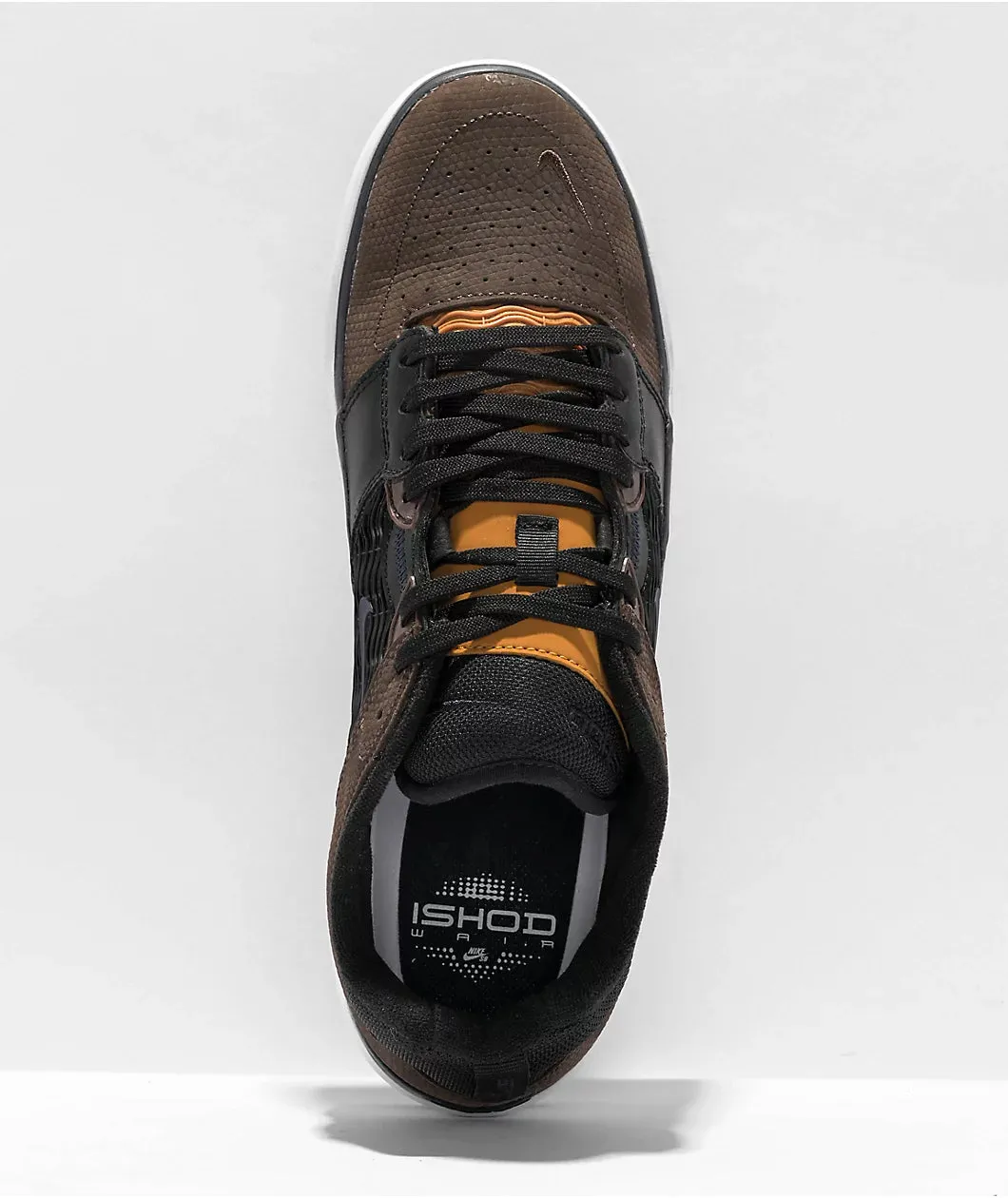 Nike SB Ishod PRM - Baroque Brown & Black Skate Shoes