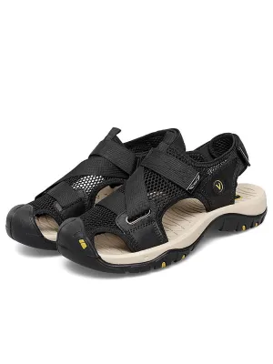 Outdoor Mesh Breathable Sandals with Convenient Velcro - SF1097