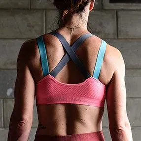 Padded High impact workout sports bra