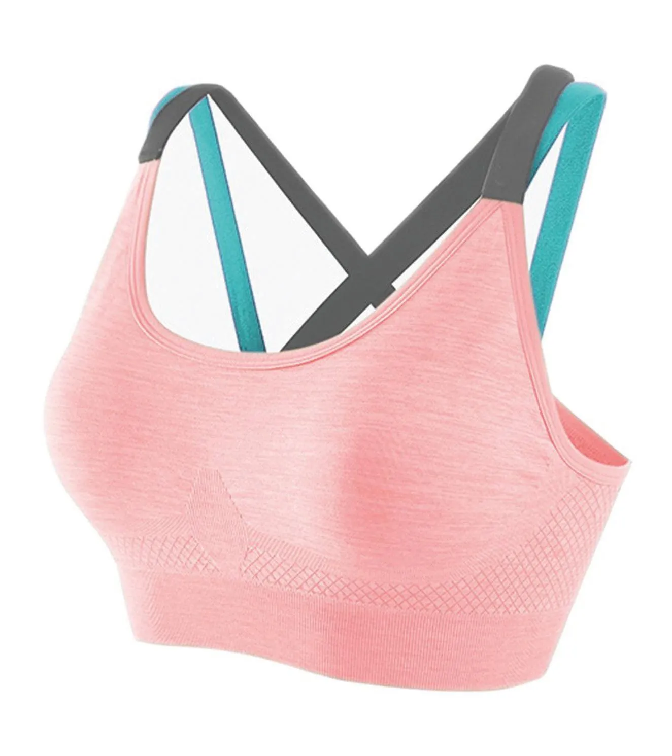 Padded High impact workout sports bra