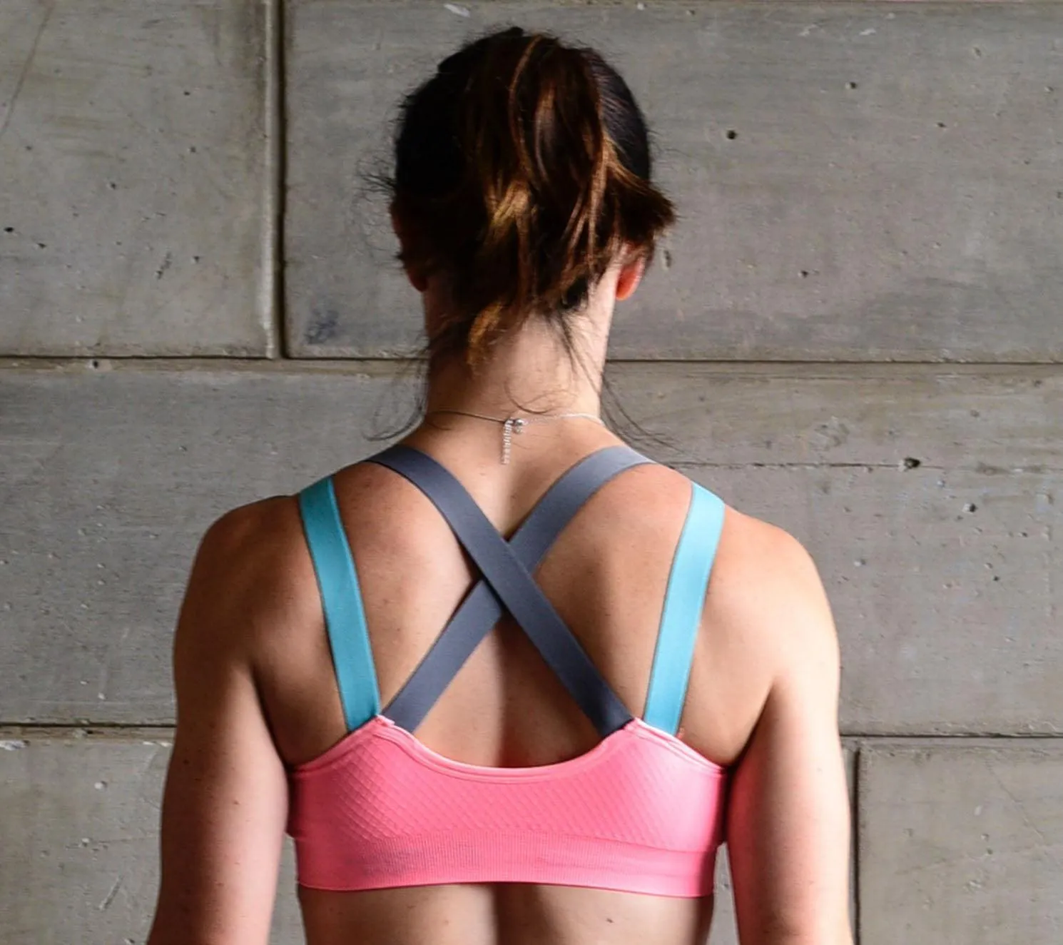 Padded High impact workout sports bra