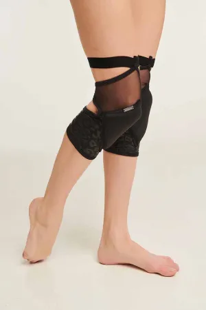 Paradise Chick Polecious Sticky Kneepads - Black