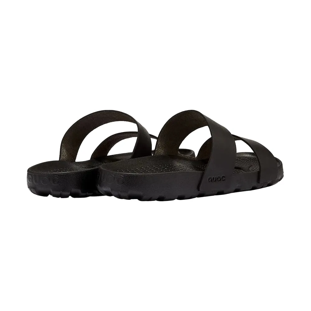 QUOC Lala Slide Flip Flop - Black