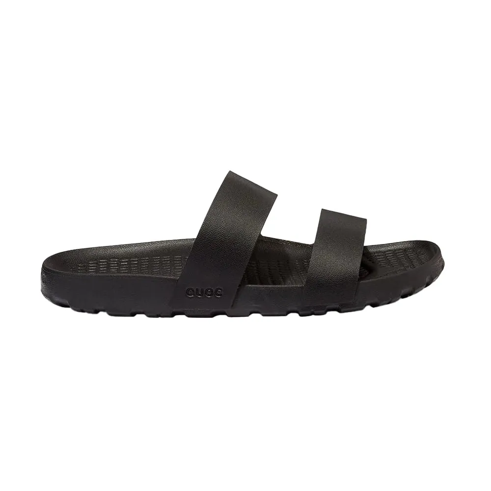 QUOC Lala Slide Flip Flop - Black