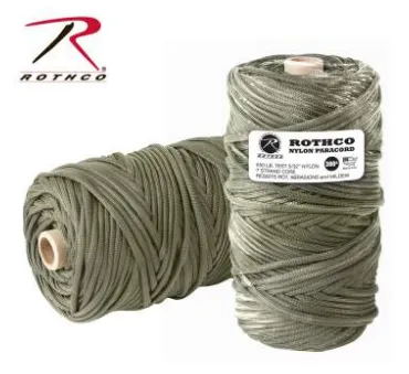 Rothco Nylon Paracord 550lb 300 Ft Tube