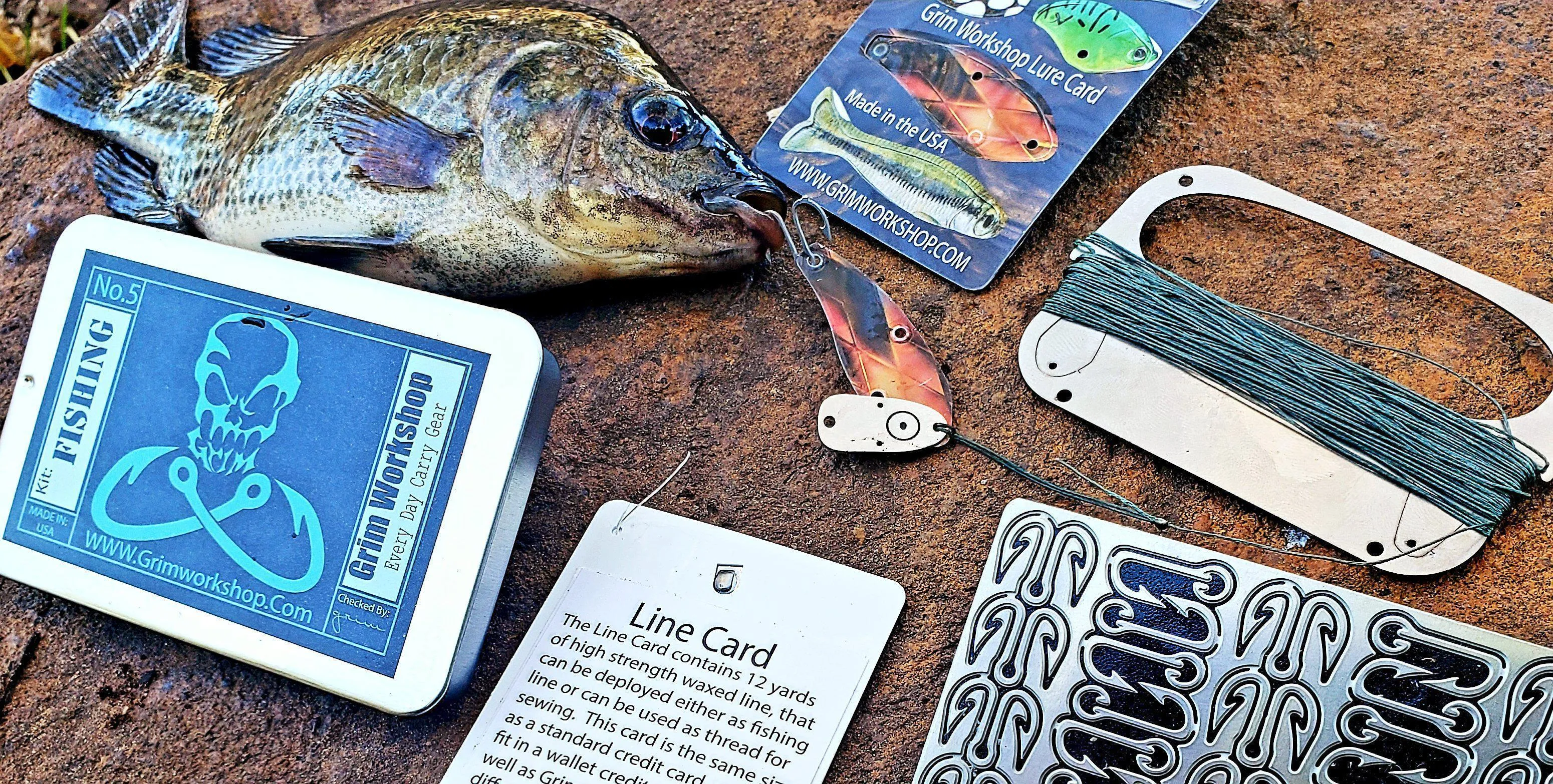 Specialty Hook Fishing Survival Card