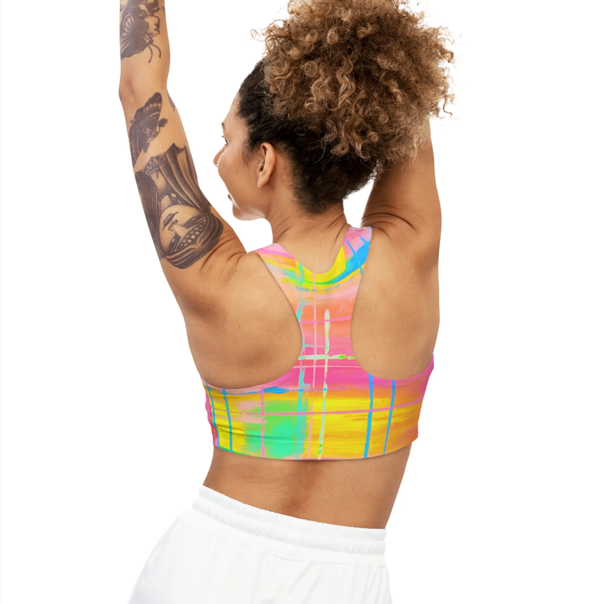 Sports Bra *Punk Plaid*