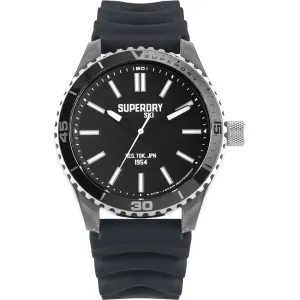 Superdry Tokyo Grey Silicone Watch SYG241E