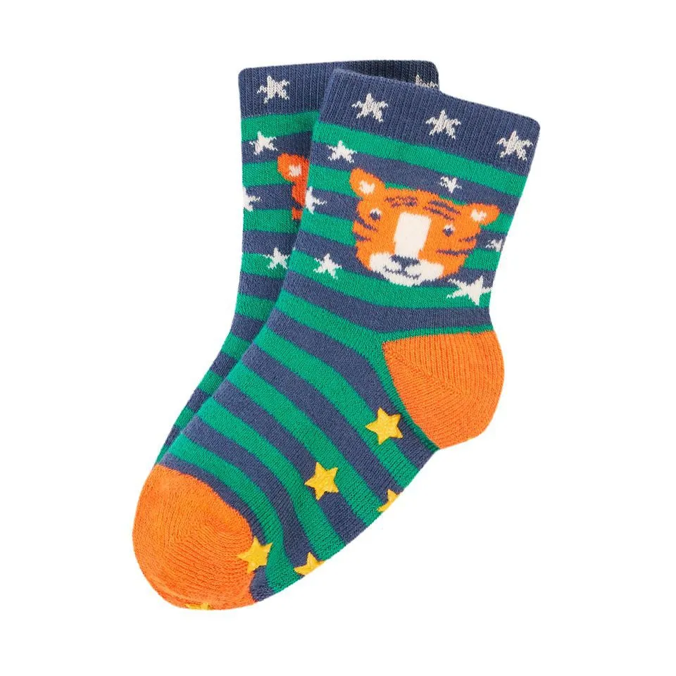 Tiger Multipack Grippy Socks - 2 Pack