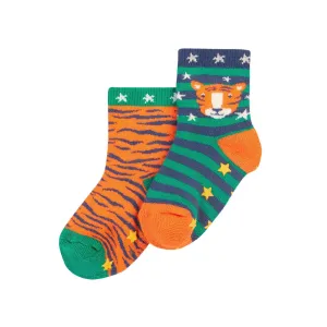 Tiger Multipack Grippy Socks - 2 Pack