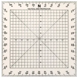 Weems & Plath 5" Square Protractor