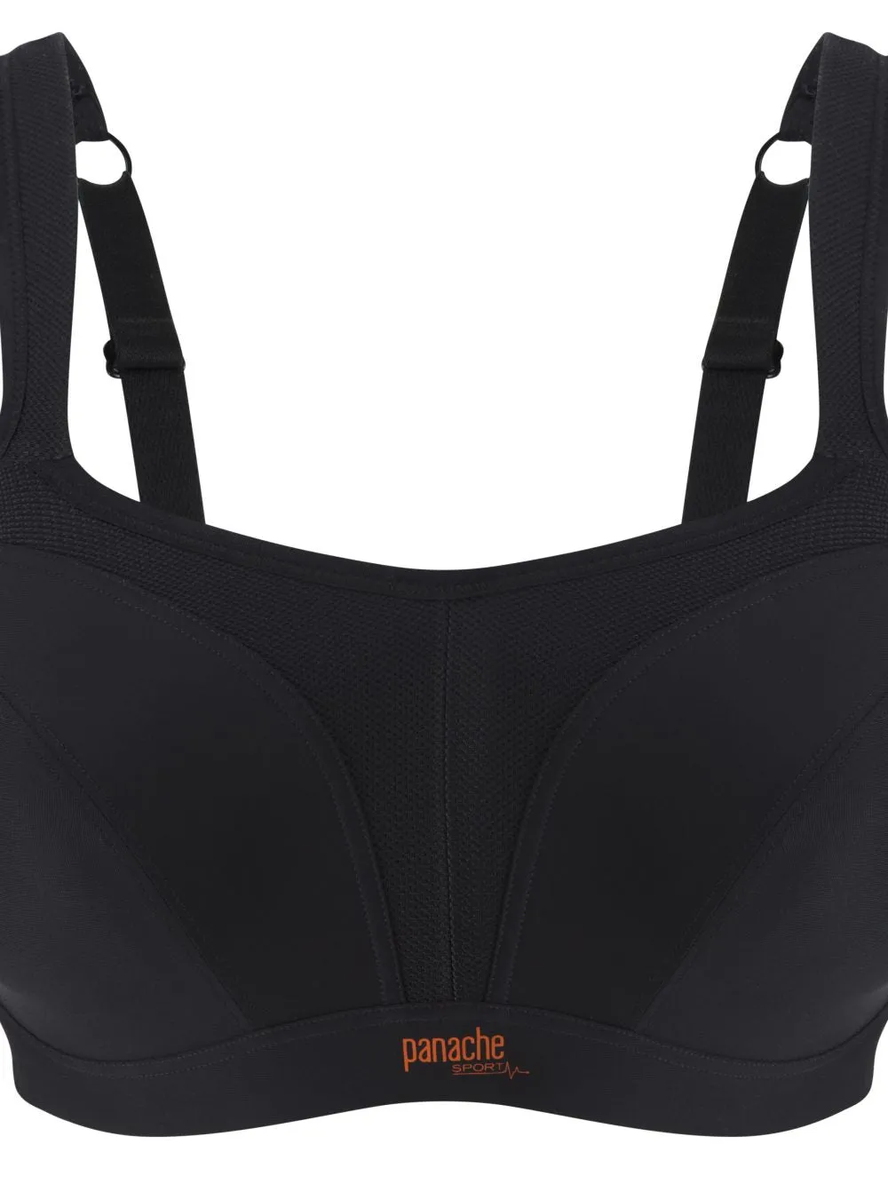 Wired Sports Bra In Black - Panache