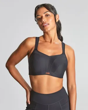 Wired Sports Bra In Black - Panache