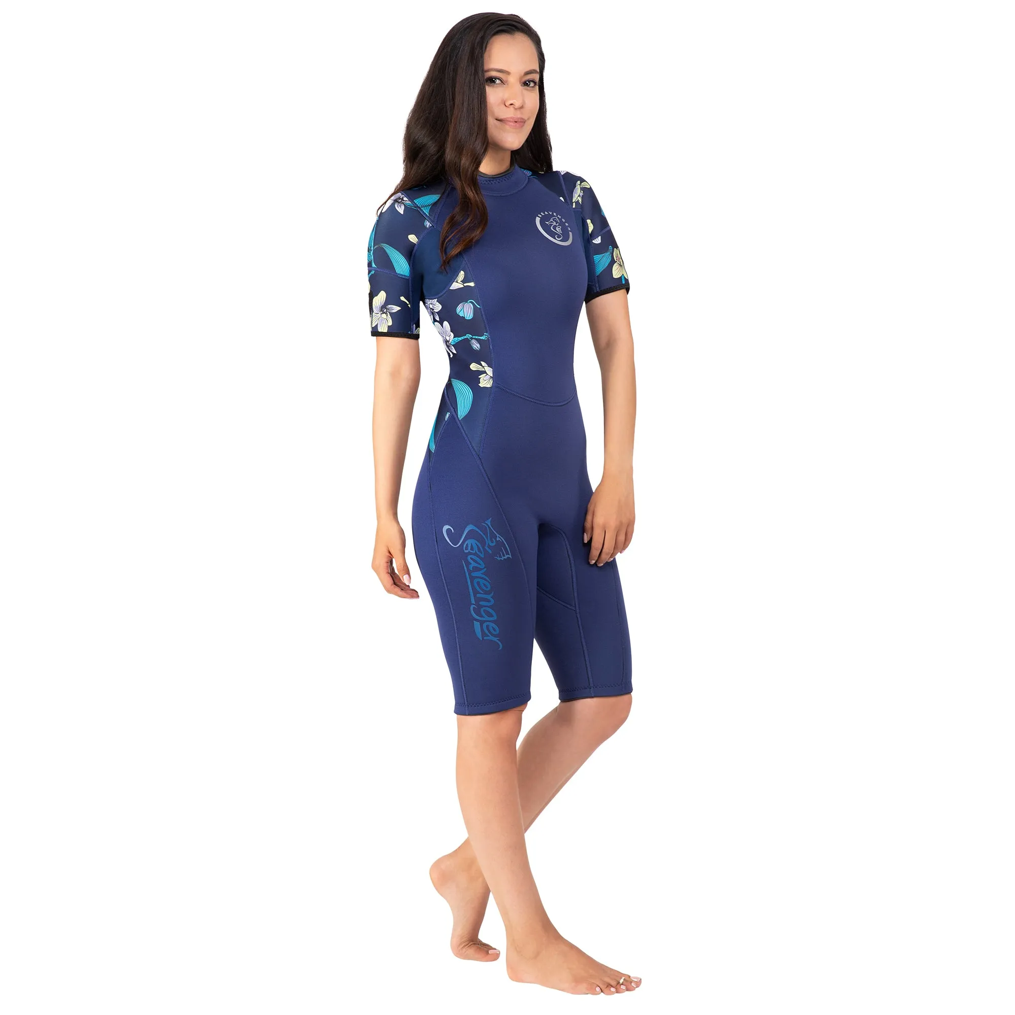 Women's 3mm ﻿Explorer Shorty Wetsuit - Orchid