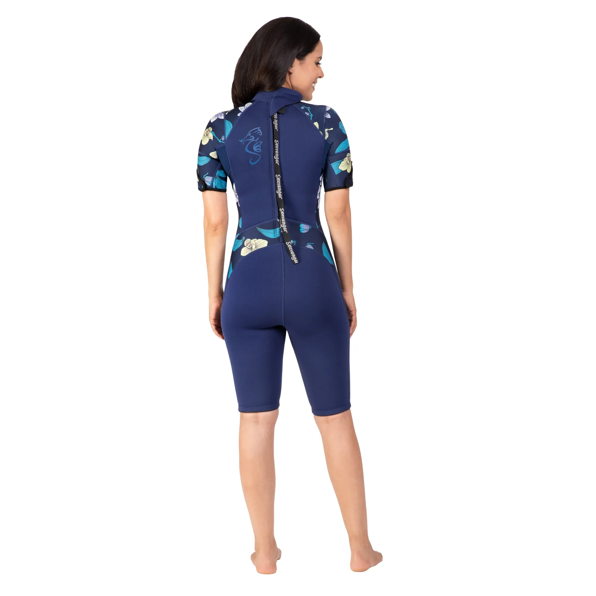 Women's 3mm ﻿Explorer Shorty Wetsuit - Orchid