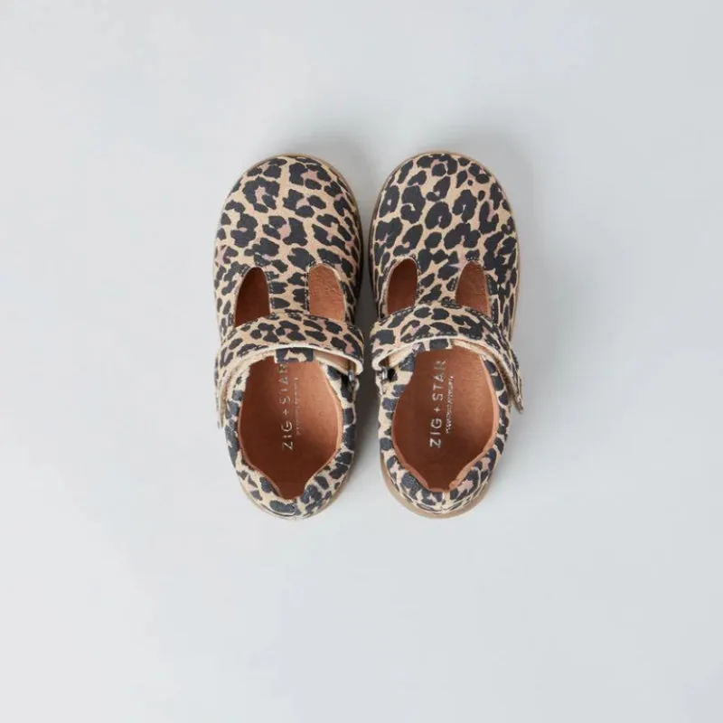 Zig & Star - Astro shoes - infant - Natural Animal